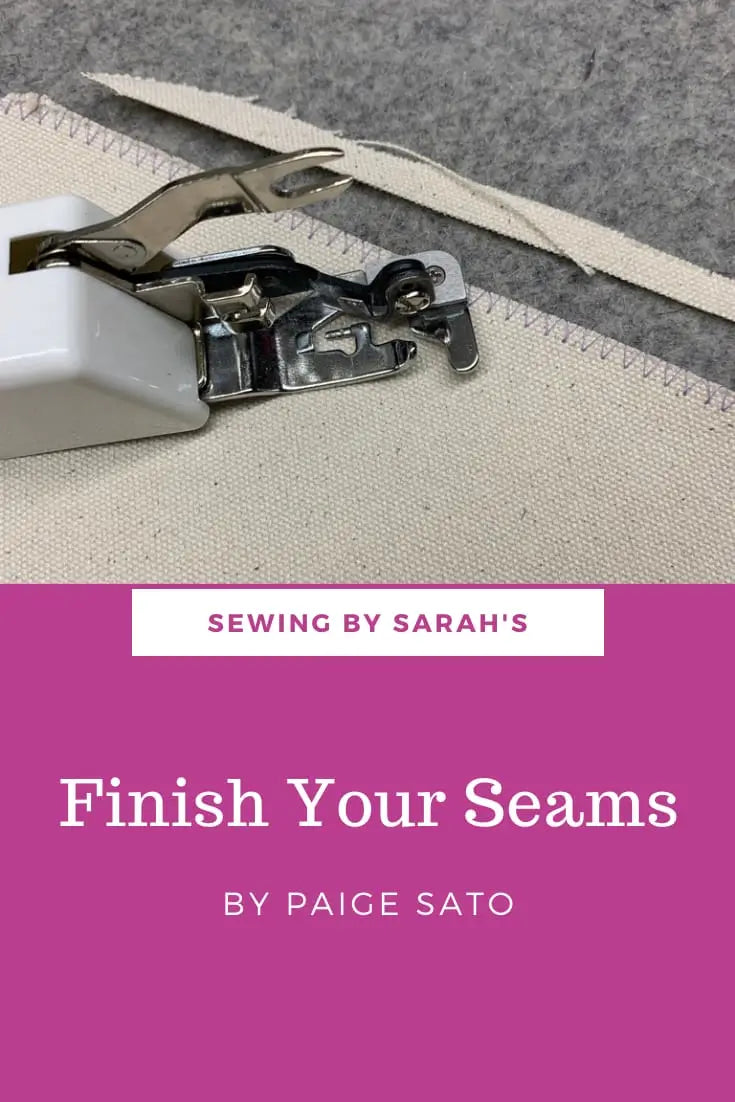 How to finish Your Seams with the Overlocker/Side Cutter Foot