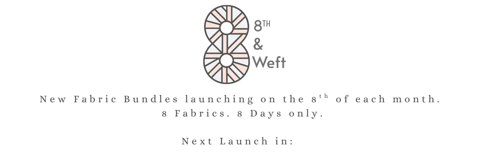 An advertisement for fabric bundles.