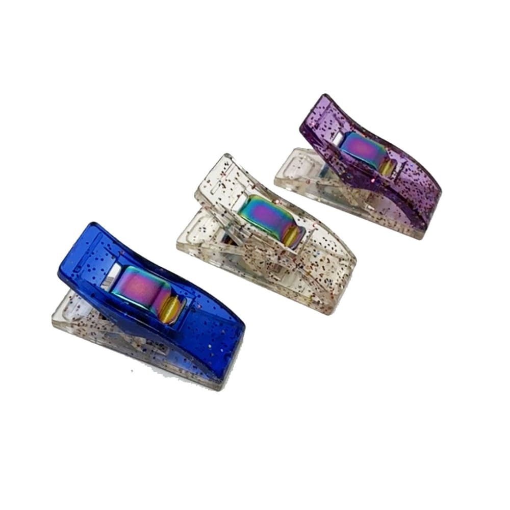 Glitter Sparkle Clever Clips - Pack of 50 - Sewing Tools &