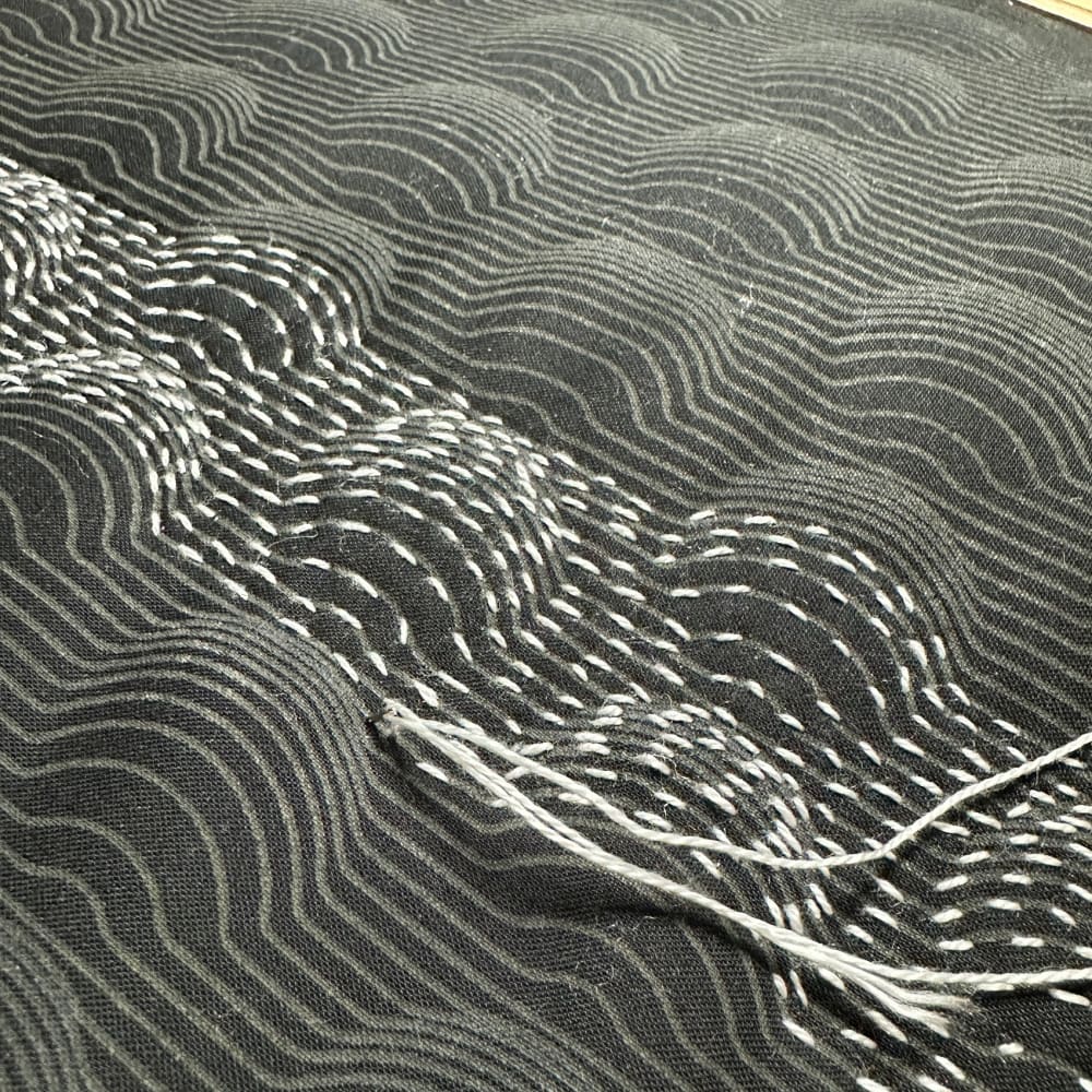 Modern Pre-Printed Wholecloth 3D Orbs - Fabric