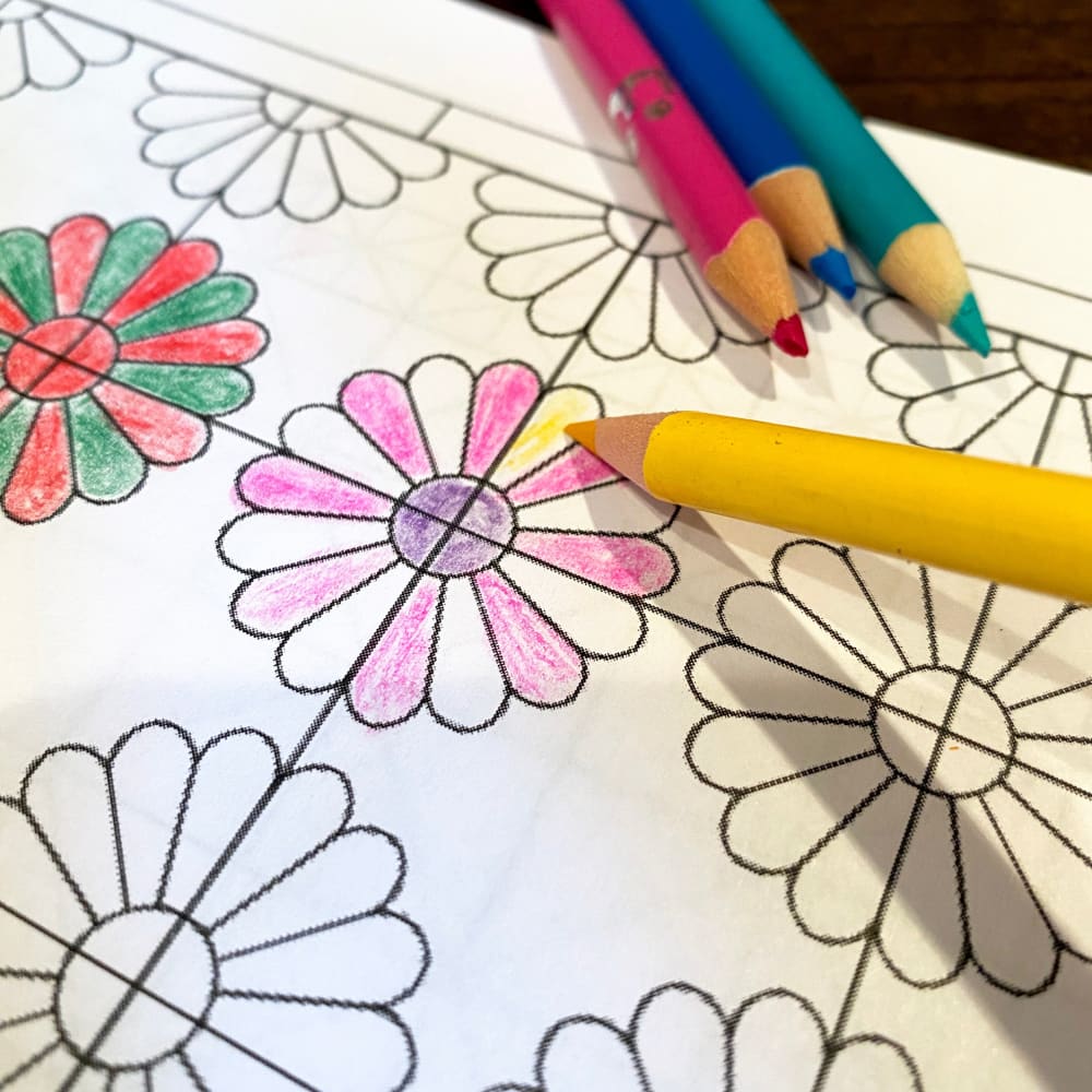 Quilters Coloring E-Book - Books