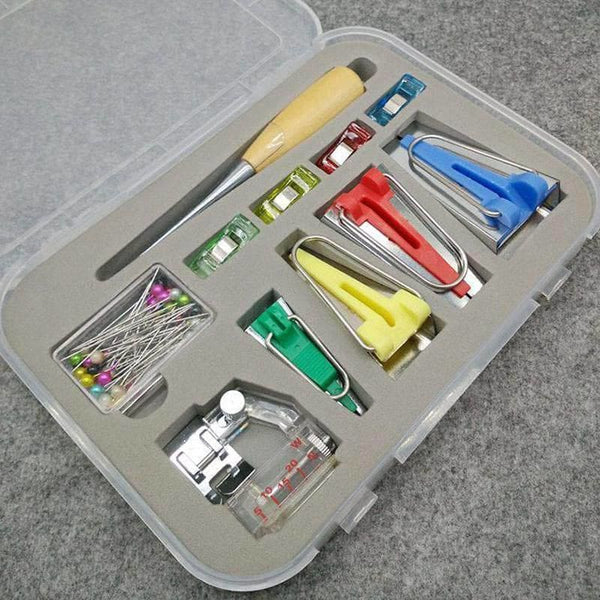 Bias Tape Maker Set - 16pcs