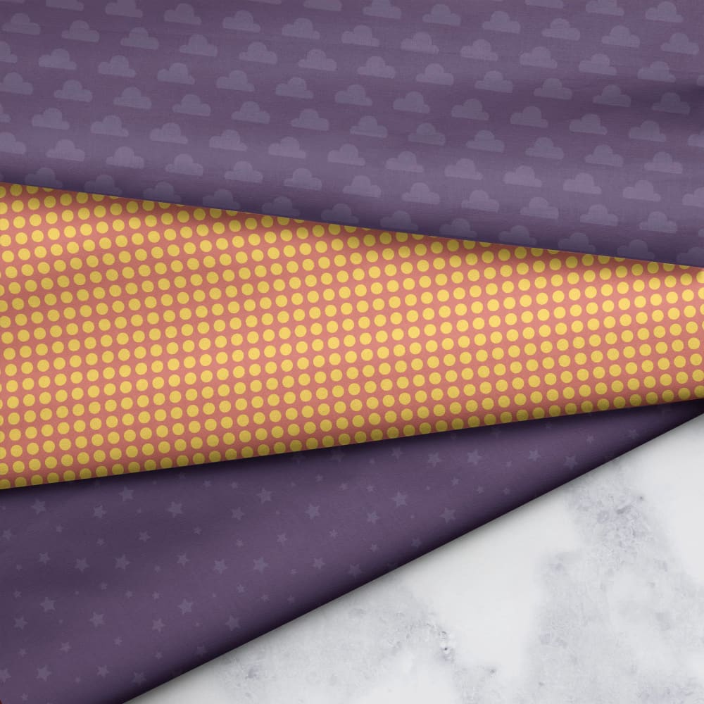 Children’s Coordinating Fabrics Purples by Pratique - Fabric