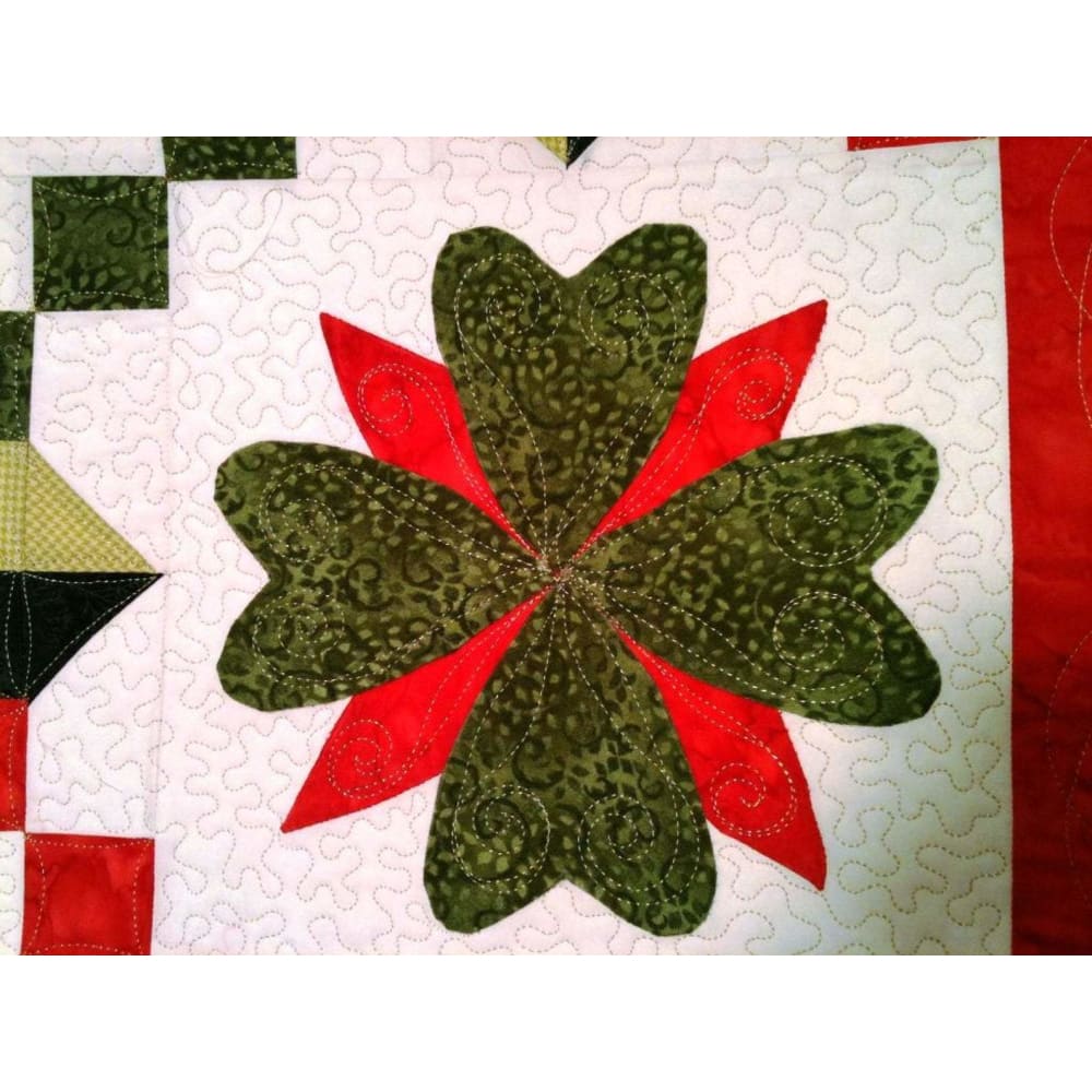Lucky Irish Christmas Quilt PDF Pattern by Donna Westerkamp 