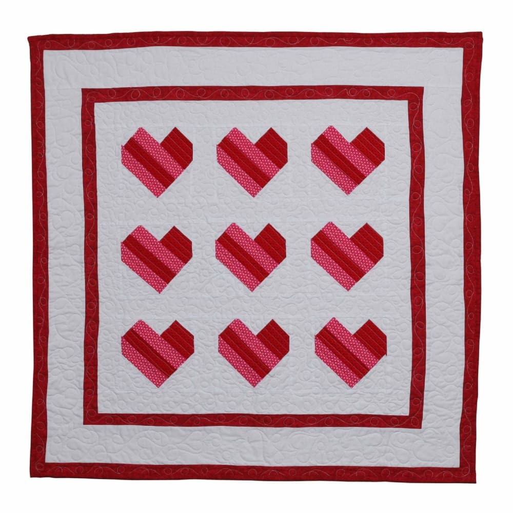 Piece Heart Quilt PDF Pattern by Donna Westerkamp - Patterns
