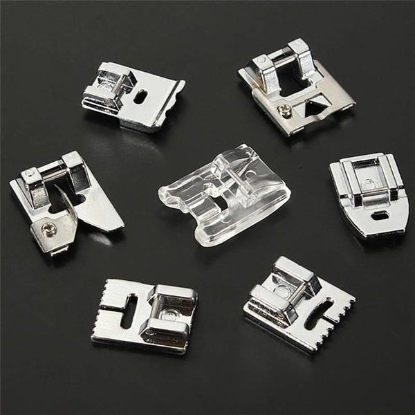 Sewing Machine Presser Foot Kit - 32 Pcs with Instruction Manual And B - I  Sew Need It