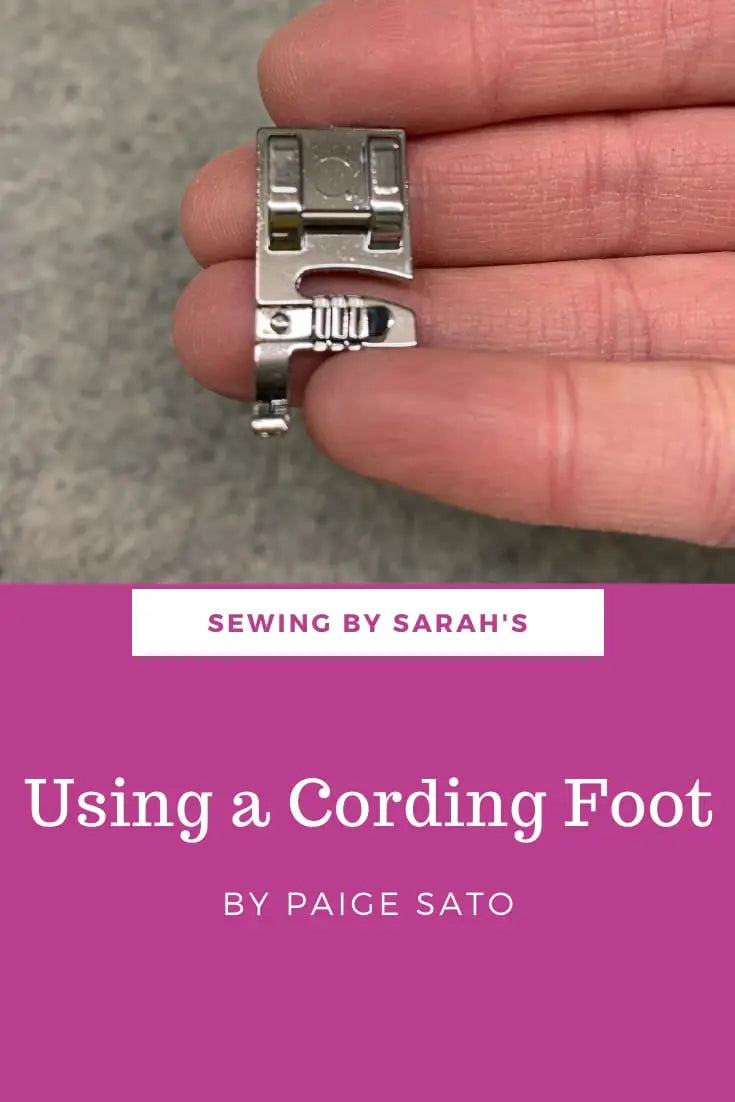 Adding Trim with Your Cording Foot