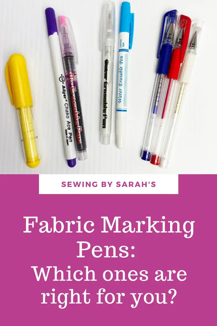 Fabric Marking Pens: Which ones are right for you?