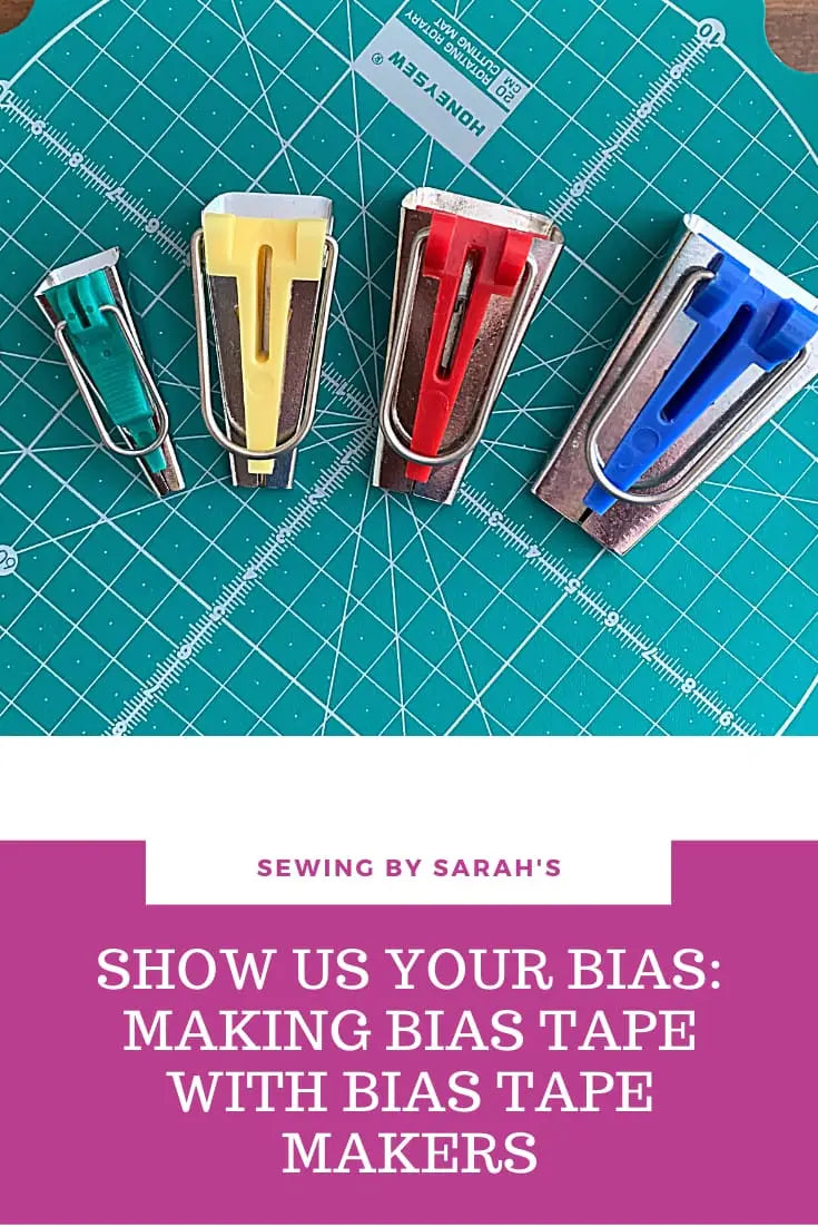 How to make bias tape with bias tape makers