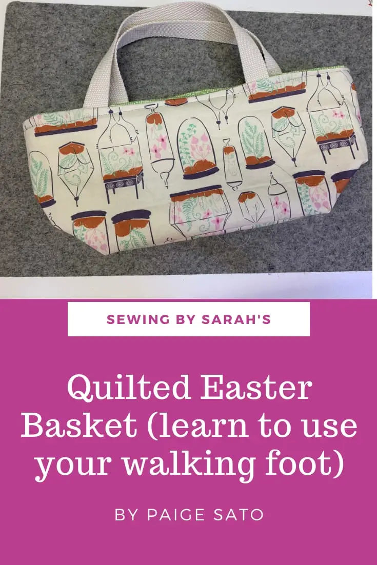 How to make Quilted Easter Baskets