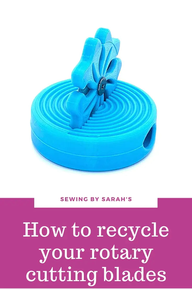 How to recycle your rotary cutting blades