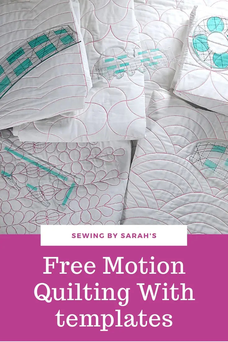Introduction to Free Motion Quilting with rulers or templates