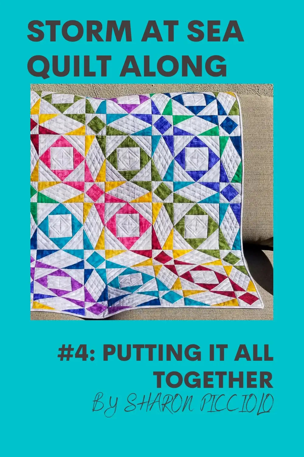 Storm at Sea Quilt Along #4: Putting it all together