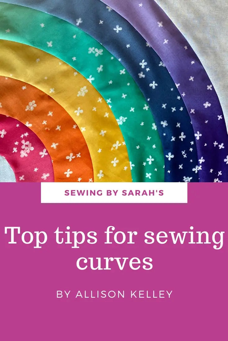 Top tips for sewing curved seams