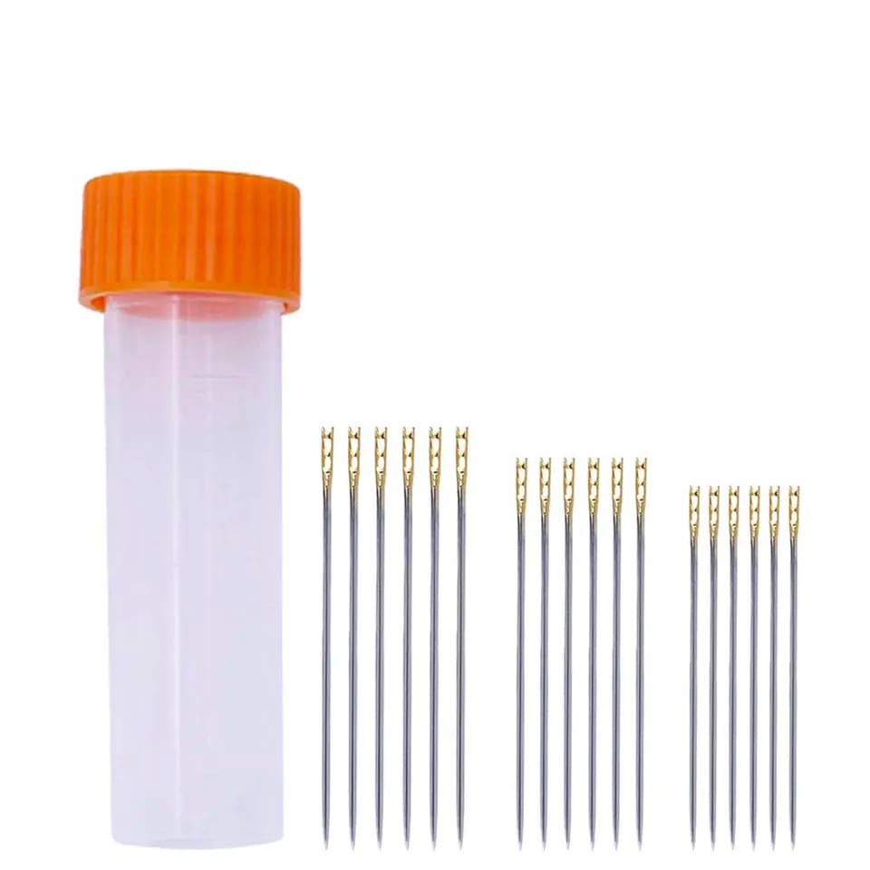 18 Self-Threading Hand Needles - Notions