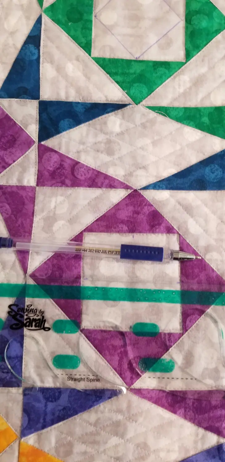 Storm at Sea Quilt Along Quilting