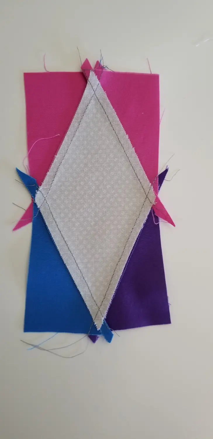 Diamond block backside