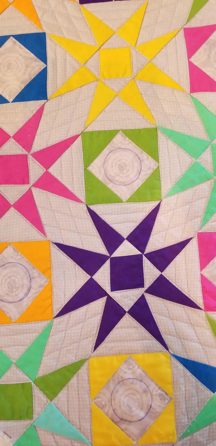 Storm at sea quilt along