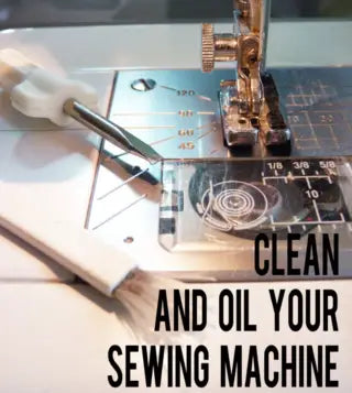 Clean and oil your sewing machine
