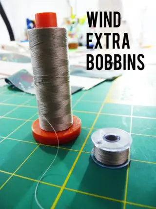 Wind extra bobbins