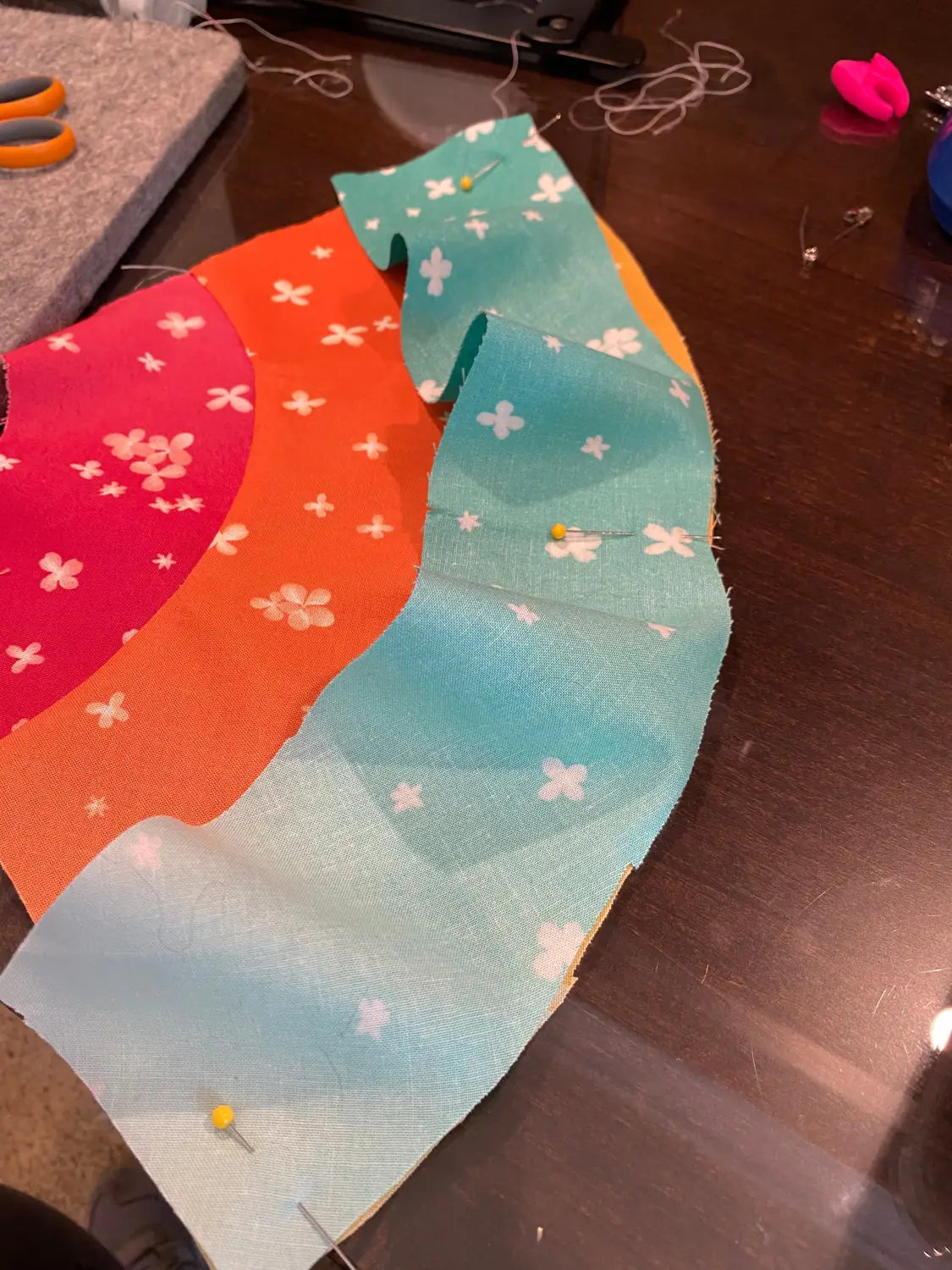 Top tips for sewing curved seams