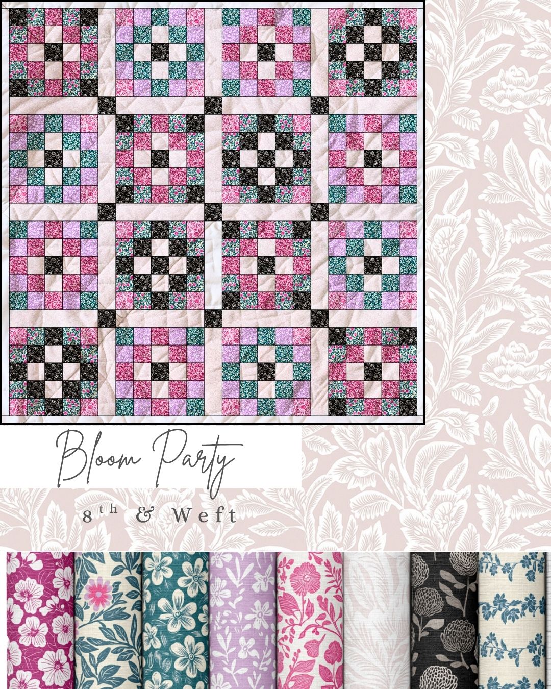 Bloom Party by 8th & Weft August
