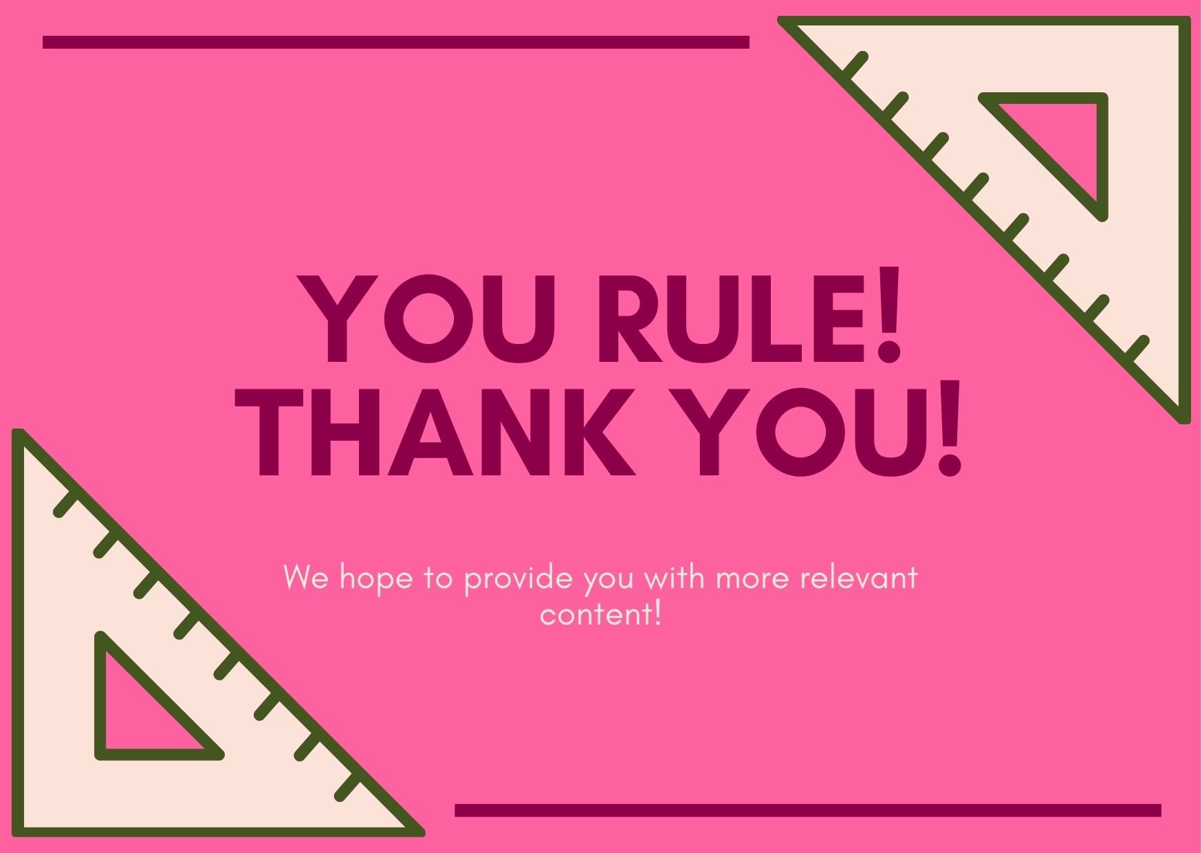 Thank you
