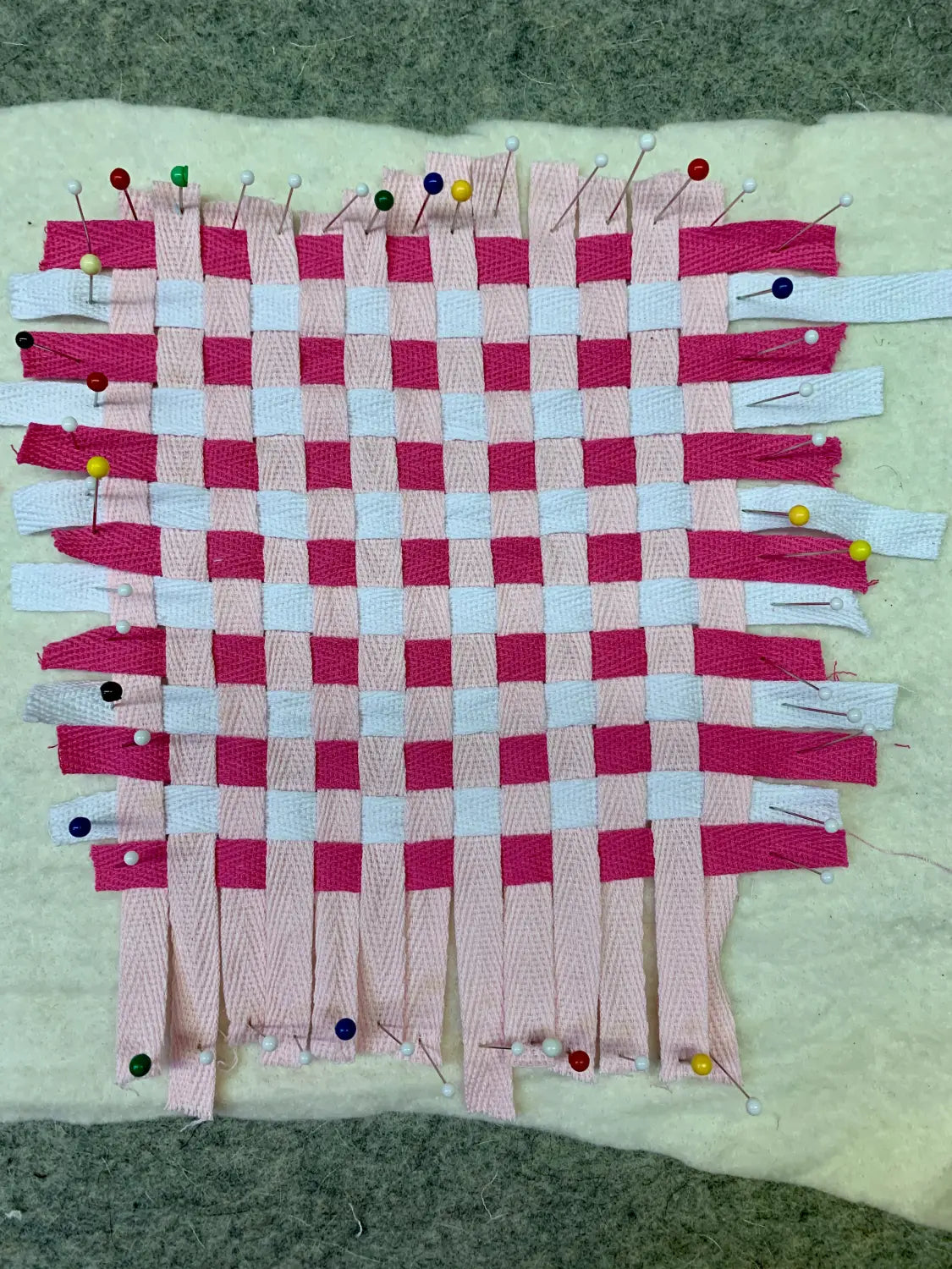 Quick & Easy Sewing Projects: Woven Valentine’s Day Coasters