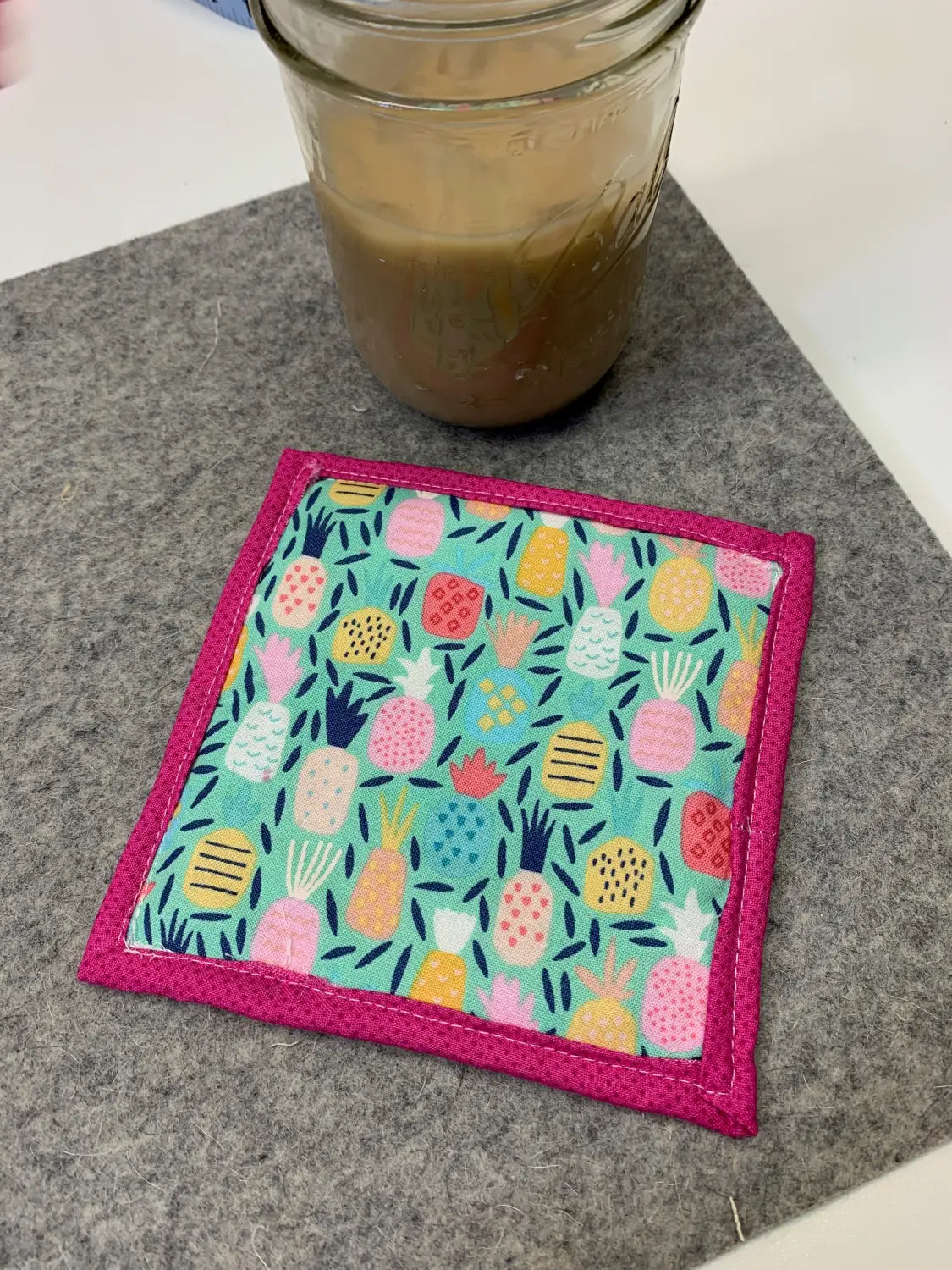 Quick & Easy Sewing Projects: Woven Valentine’s Day Coasters