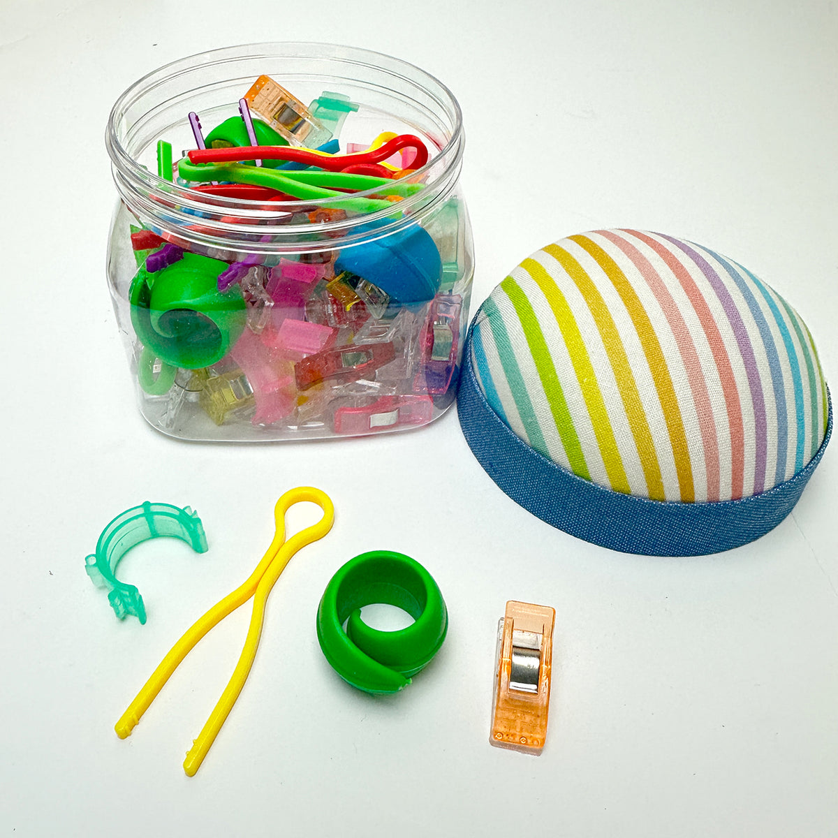 Pin Cushion Supply Jar