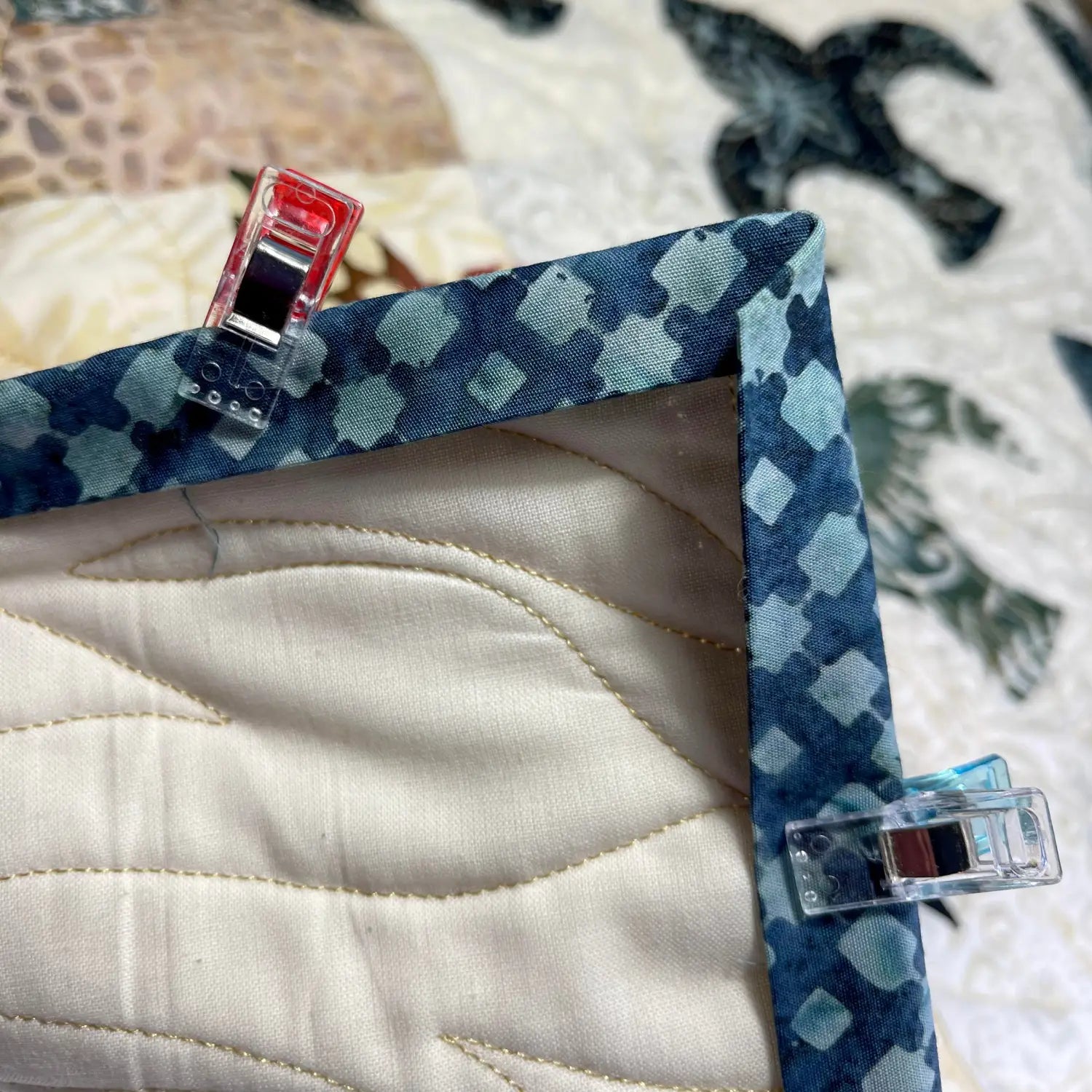 Quilt Binding Finishing