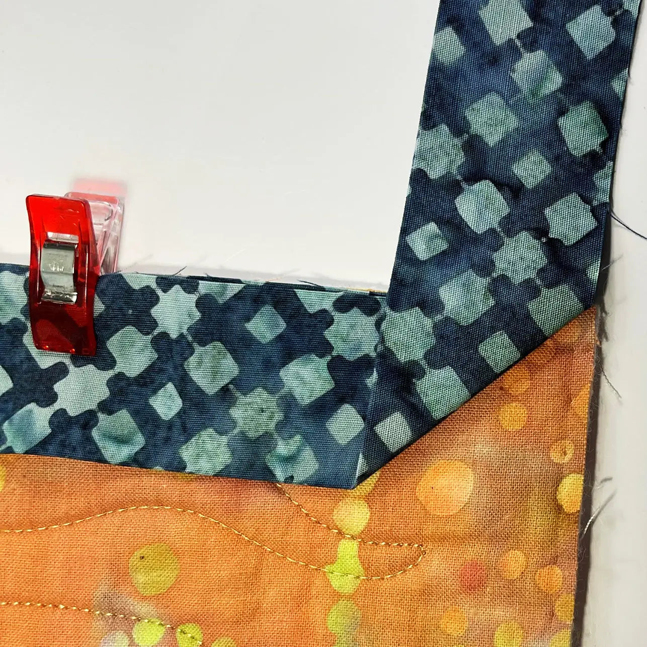 Quilt Binding Corner