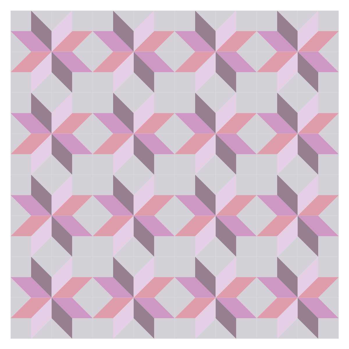 Modern 8 pointed Star Quilt Block