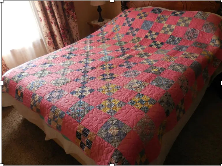 My favorite beginner’s quilt- the Classic 9 Patch