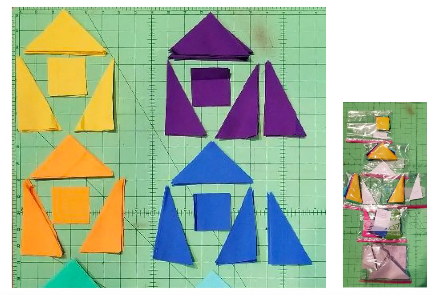 organizing your cut fabrics