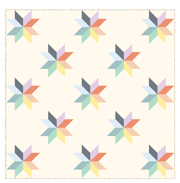 Painted Arrows Sunrise Solid Bundle