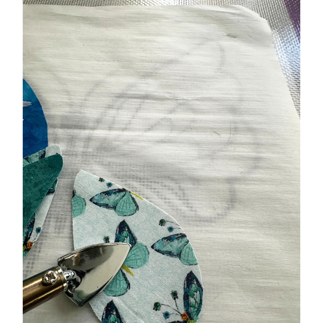 Silicone Applique Mat for quilting, applique and collage quilts