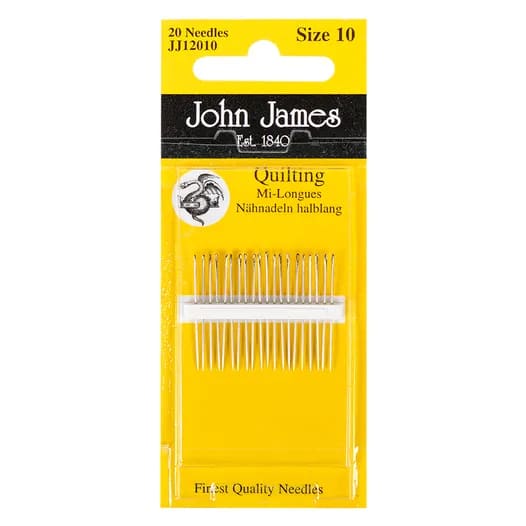 Big Eye Quilting Needles Size 10 - Notions