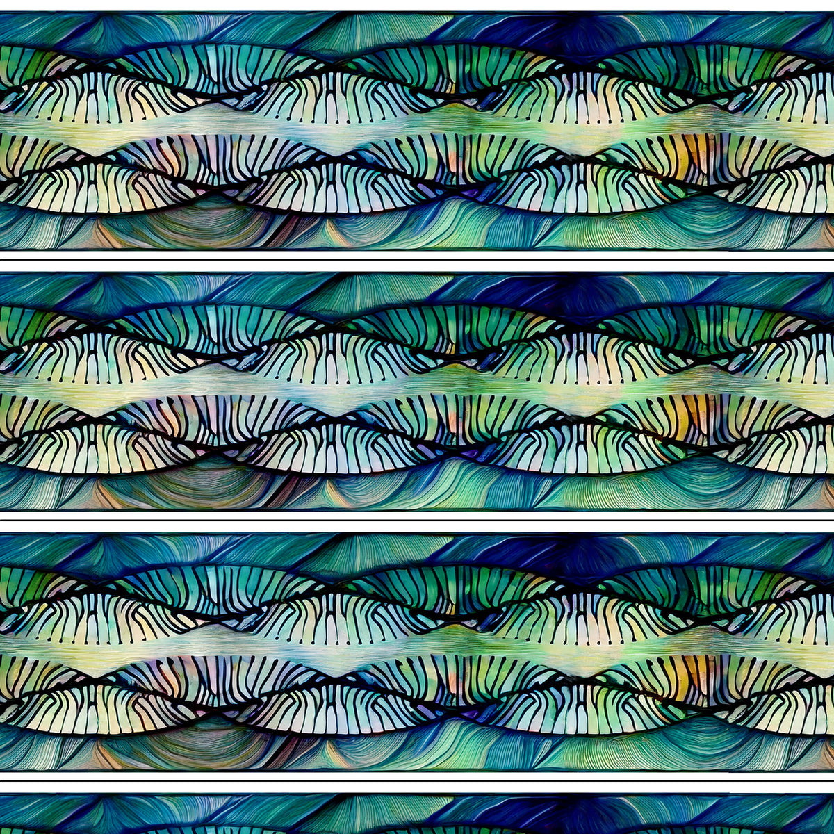 Perfect Binding Yardage Reef Glow