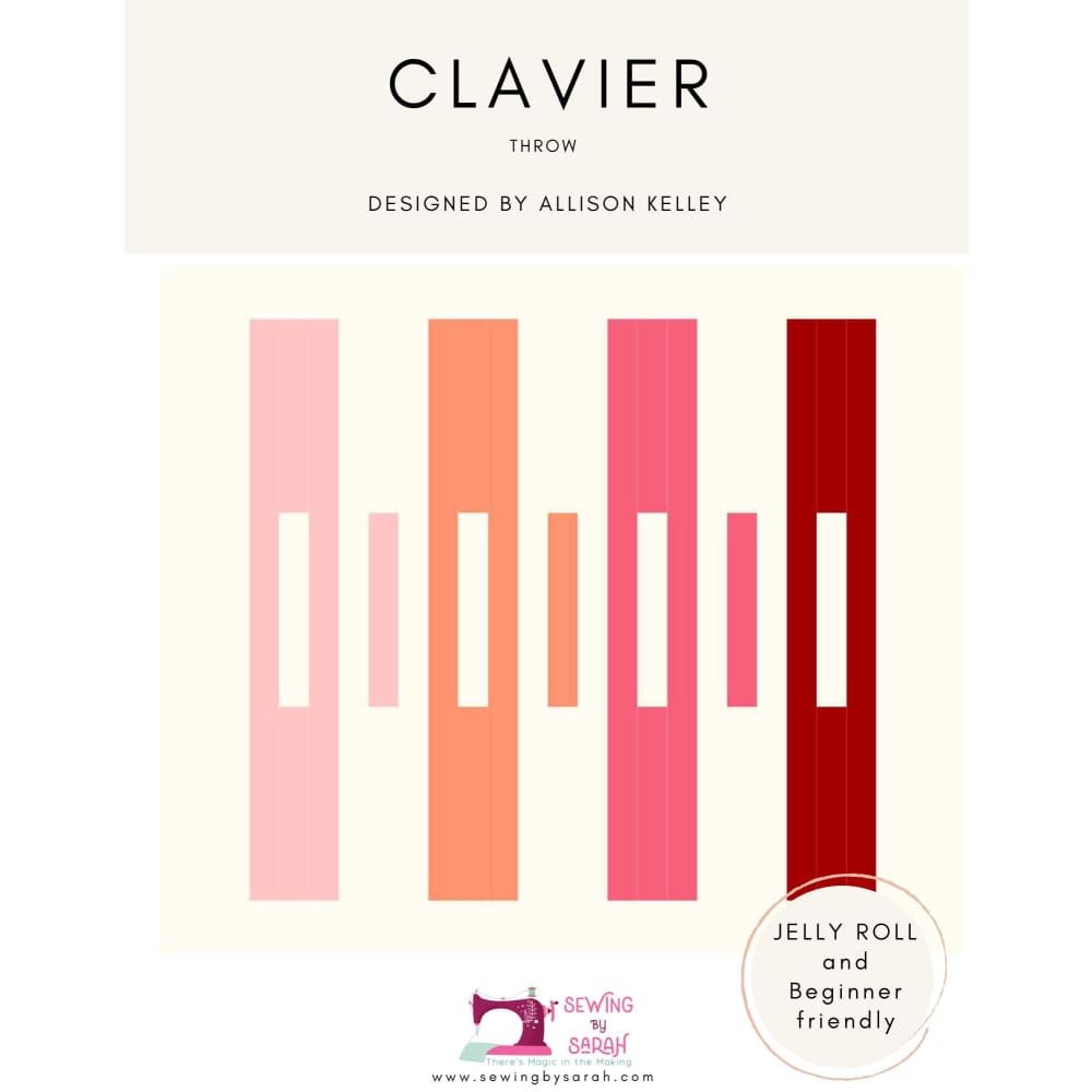 Clavier Quilt Pattern - Patterns
