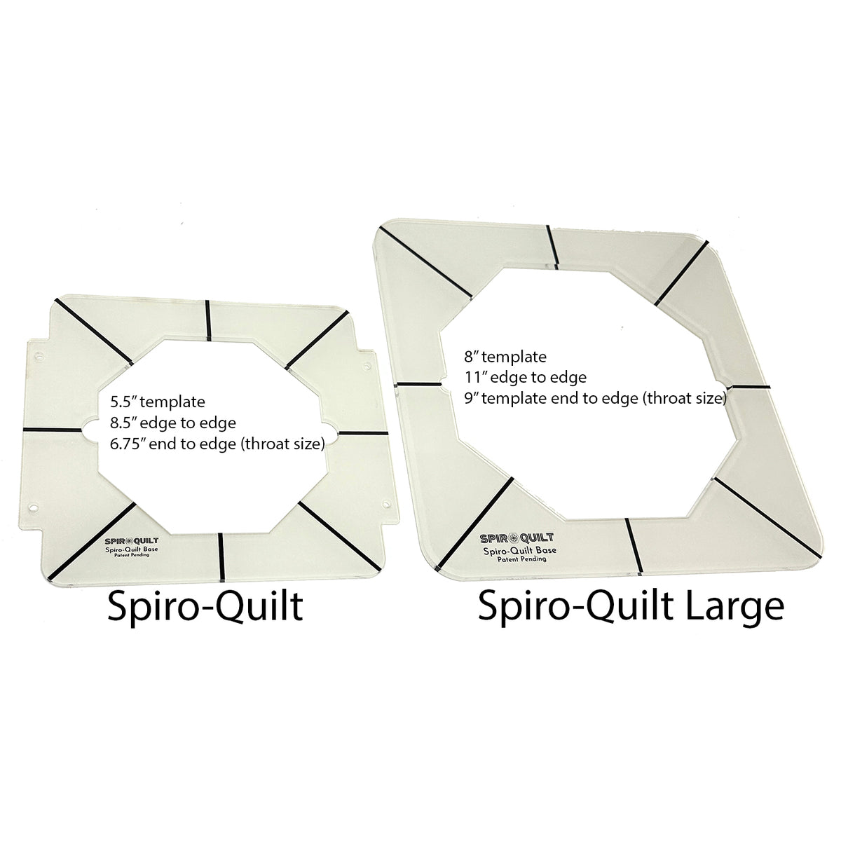 Spiro-Quilt Large Free Motion Quilting Set