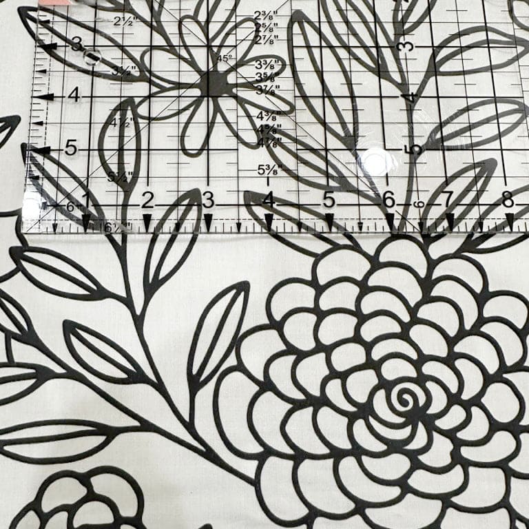 Floral Coloring Fabric - Fabric