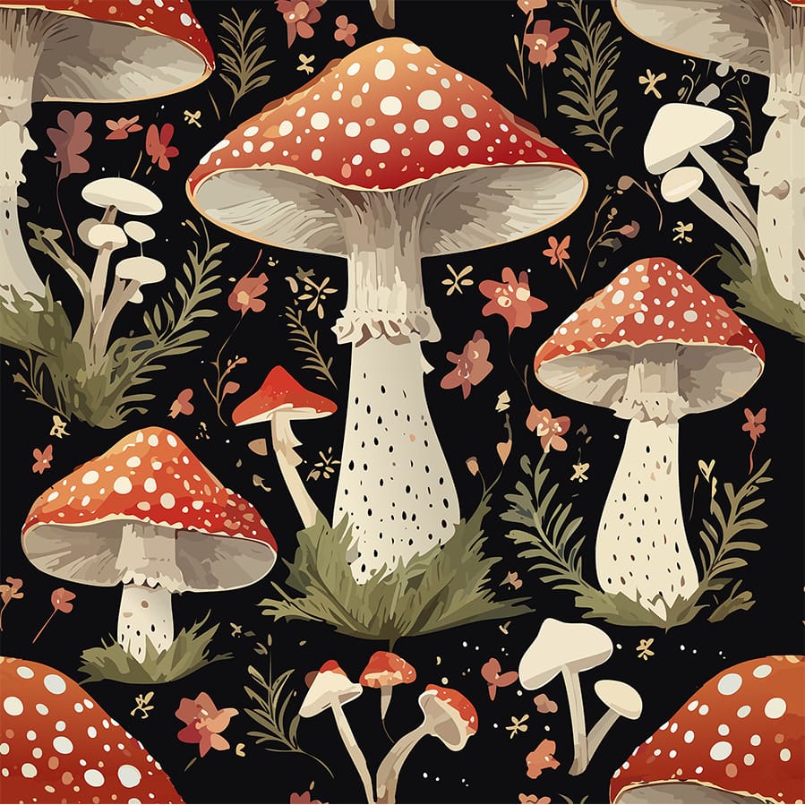 FUNghi by 8th & Weft September 2025 - Fabric