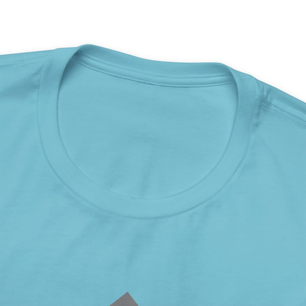 Grey Quilt Block Short Sleeve T-Shirt - T-Shirt