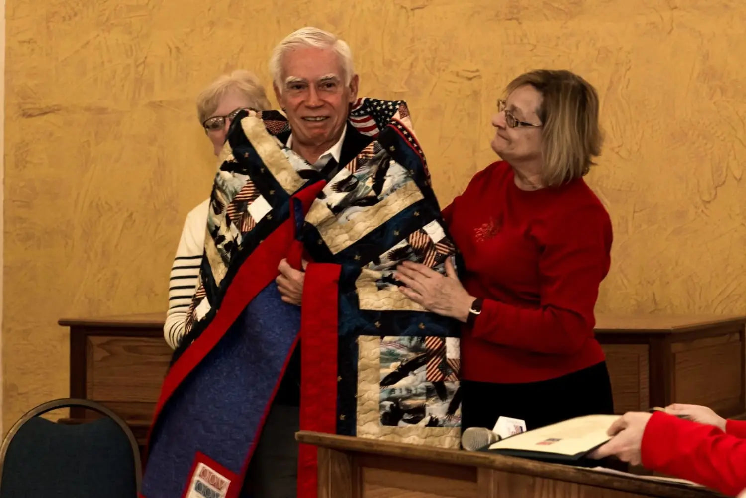Join us in supporting Quilts of Valor