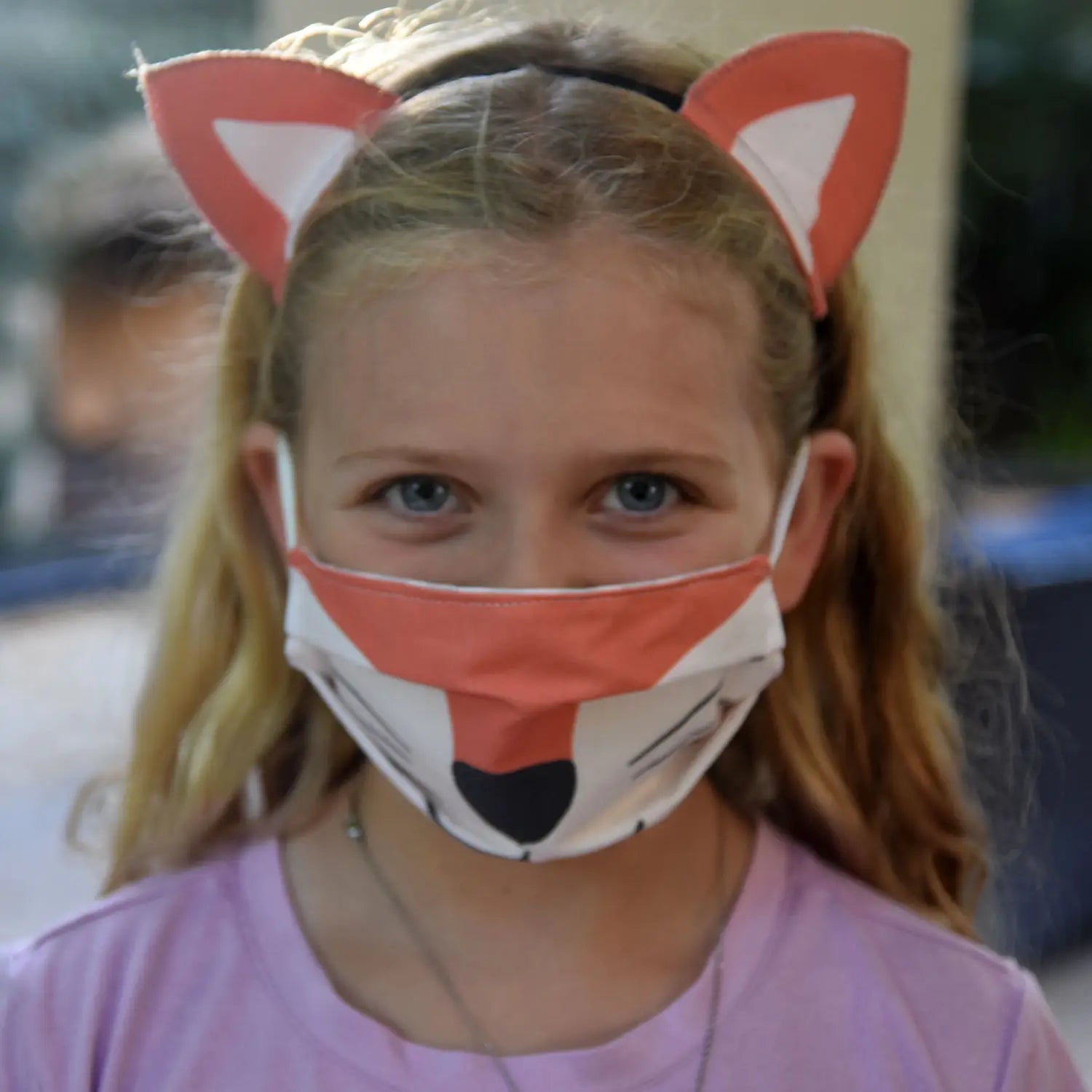 Fox Mask and ears on child