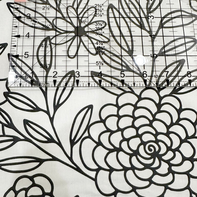 Floral Coloring Fabric