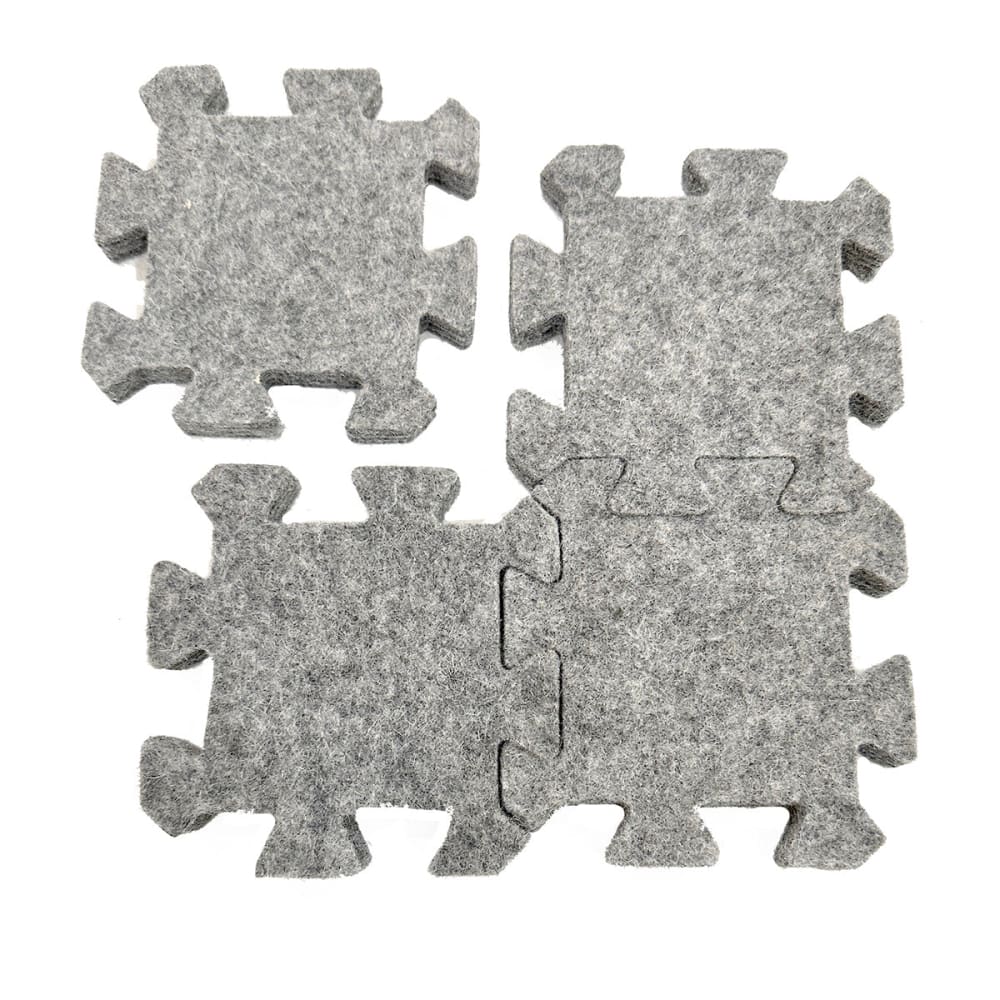 Mini Wool Press ’n Lock Tiles™ Set of 4 - Ironing Boards