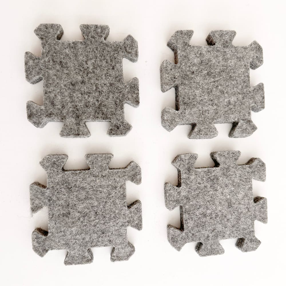 Mini Wool Press ’n Lock Tiles™ Set of 4 - Ironing Boards