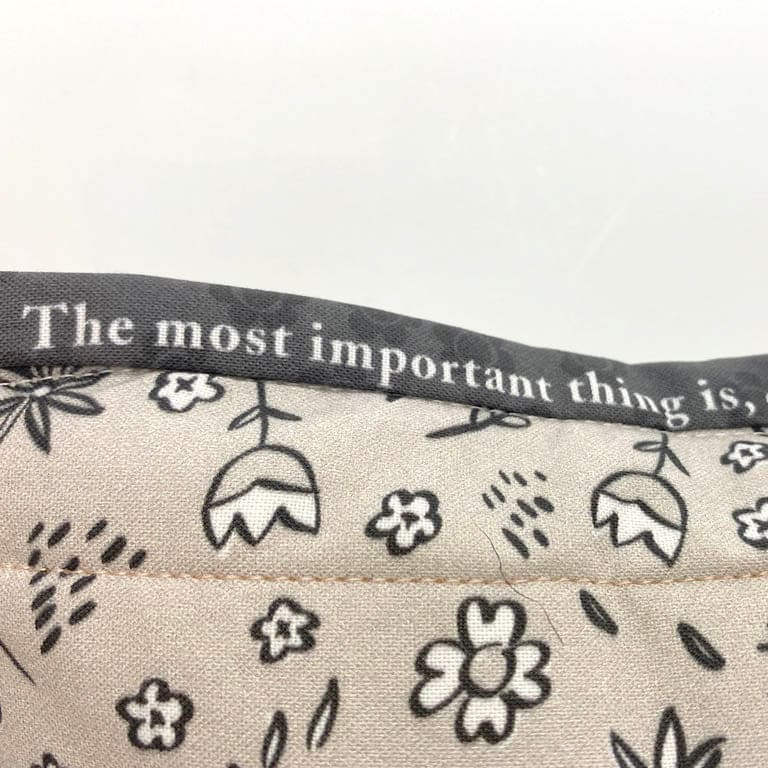 Perfect Binding by Pratique Textiles - Inspirational Quotes
